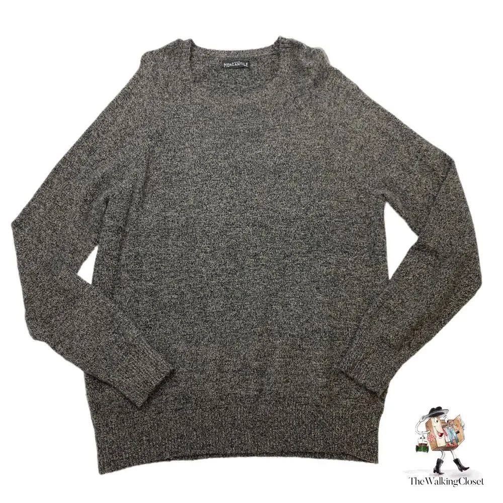 J.Crew Mercantile Sweater Mens XL Extra Large Spacedye Supersoft Wool Blend Crew